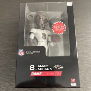 NIB NFL Game Changers Ravens Lamar Jackson 6" Collectible Figure Series 1‎